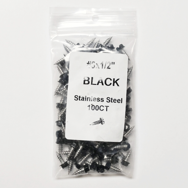 Zip Screws 8 x 1/2″ Painted Stainless Steel MidMichigan Metal Sales