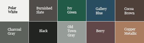 Select a Roof Color