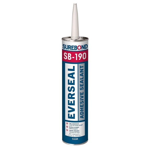 Surebond SB 190 Sealant Clear MidMichigan Metal Sales